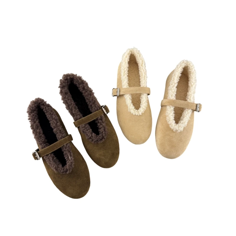 Women's Mary Jane Flats with Adjustable Strap – Customizable Fit for Comfort Women's Mary Jane White – Clean & Crisp AK0201