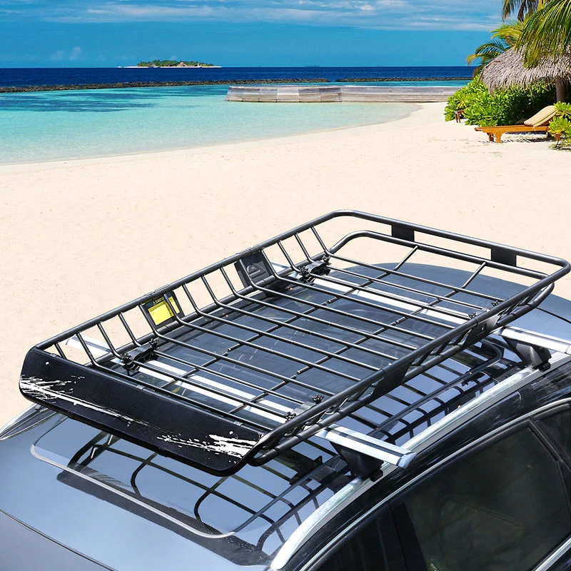 Hitch Mount Roof Rack Customized Folding Roof Cargo Carrier Basket With Extensioncustom