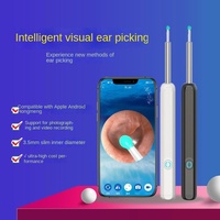 Visual Ear Pick Smart Wireless Ear Wax Remover Luminous Otoscope Ear Cleaner 1296P HD Endoscope Mini Camera Health Care