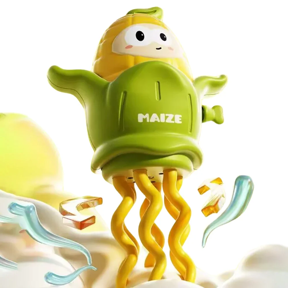 Creatief educatief speelgoed Slijtvast Cartoon Maïs Dansspeelgoed Kinderspeelgoed voor stress Magische draaiende dansende maïs Octopus
