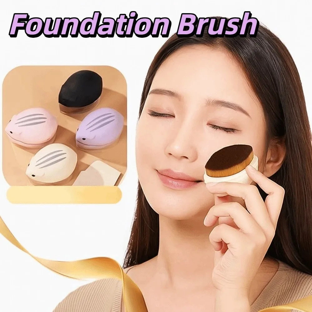 أزياء الهامستر فرشاة للمكياج مستحضرات التجميل كونتور مسحوق أحمر الخدود فرشاة الجمال يشكلون أداة غسل الوجه فرشاة السفر
