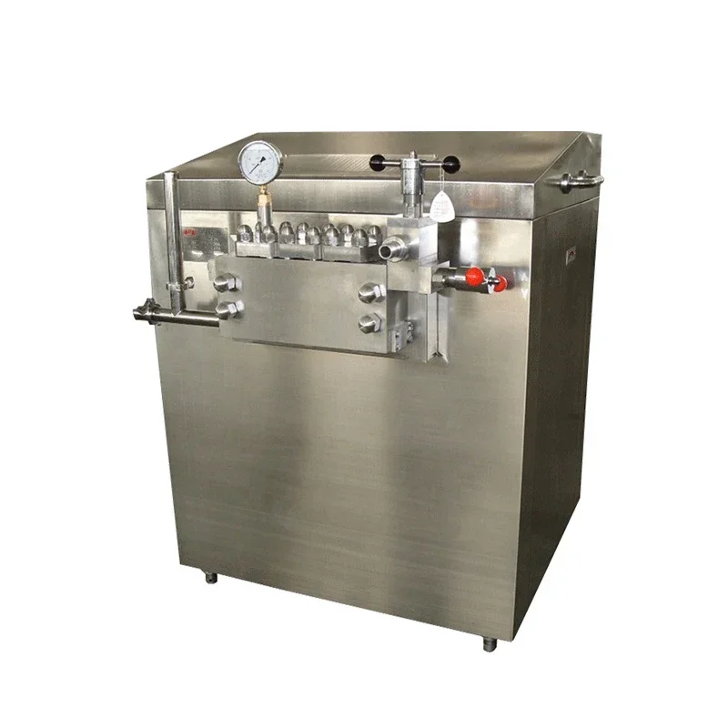 High Pressure Cream Milk Yogurt Juice Homogenizer Machine