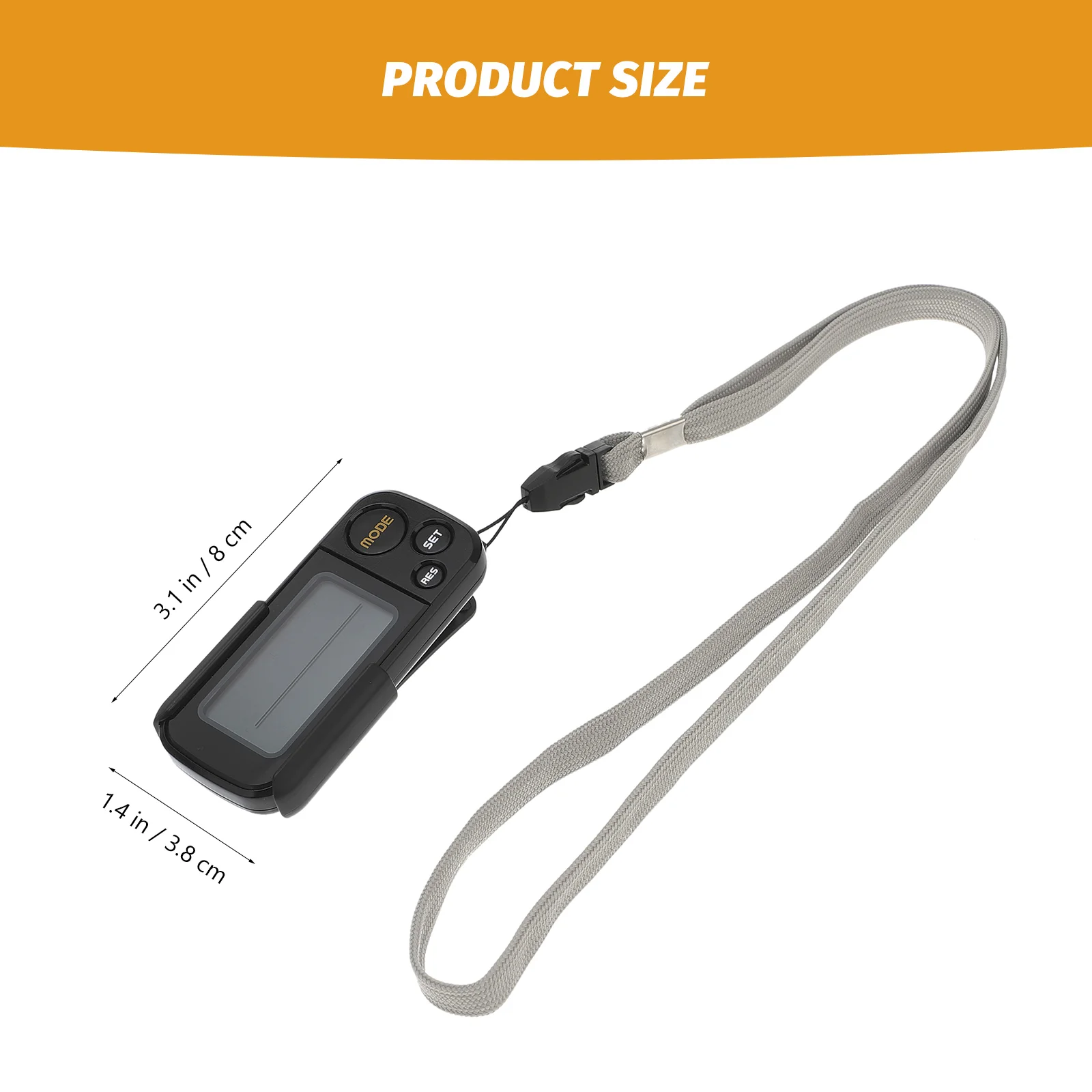 Pedometer Run Step Hanging Simple Electric Fitness Electronic Component Digital Running Pedometers Portable Walking