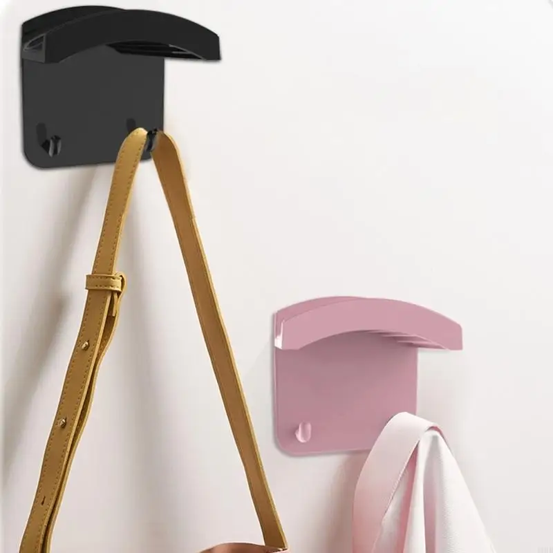 Soporte para auriculares montado en pared J1HD, colgador para auriculares debajo del escritorio, soporte adhesivo para