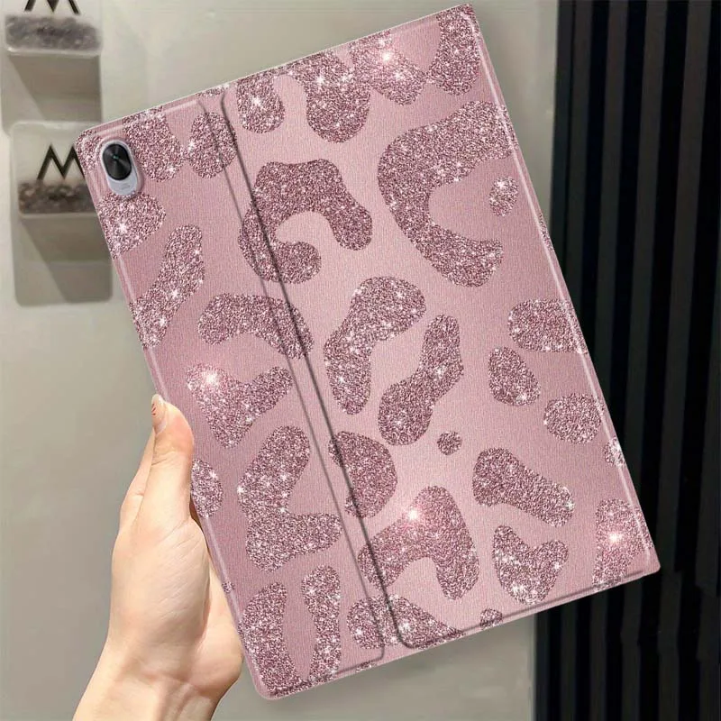 

Art Glitter Leopard Print For Huawei MatePad Air Pro M6 M5 SE T5 13.2 12.6 12 11.5 11 10.8 10.4 10.1 Inch Tablet Case