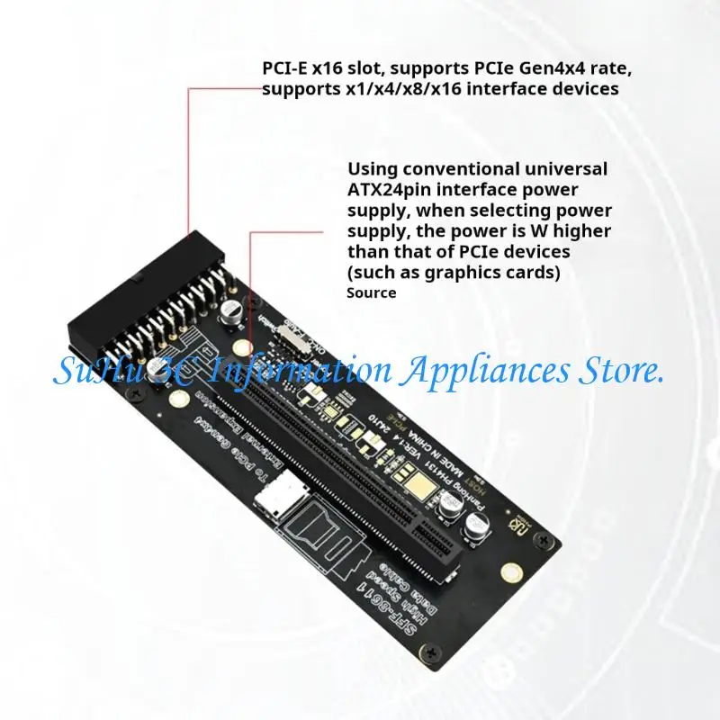 Fast To Link Expansion Module For External GPU Configuration