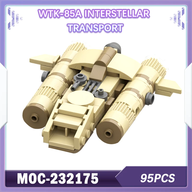 

WTK-85A Interstellar Transport 95 шт. модель строительного блока кирпич космическая война набор креативные подарки украшение для рабочего стола MOC-232175