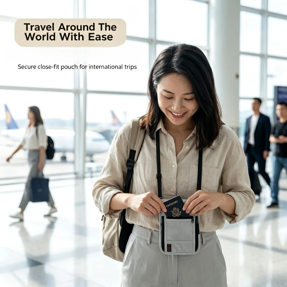 Travel Neck Wallet, RFID Block - Passport Wallet Rfid 评论和价格