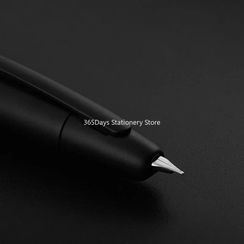 New JINHAO 10 Press Fountain Pen Retractable EF/F Nib Metal Matte Black With Clip Writing Ink Pen Converter For Students Gifts