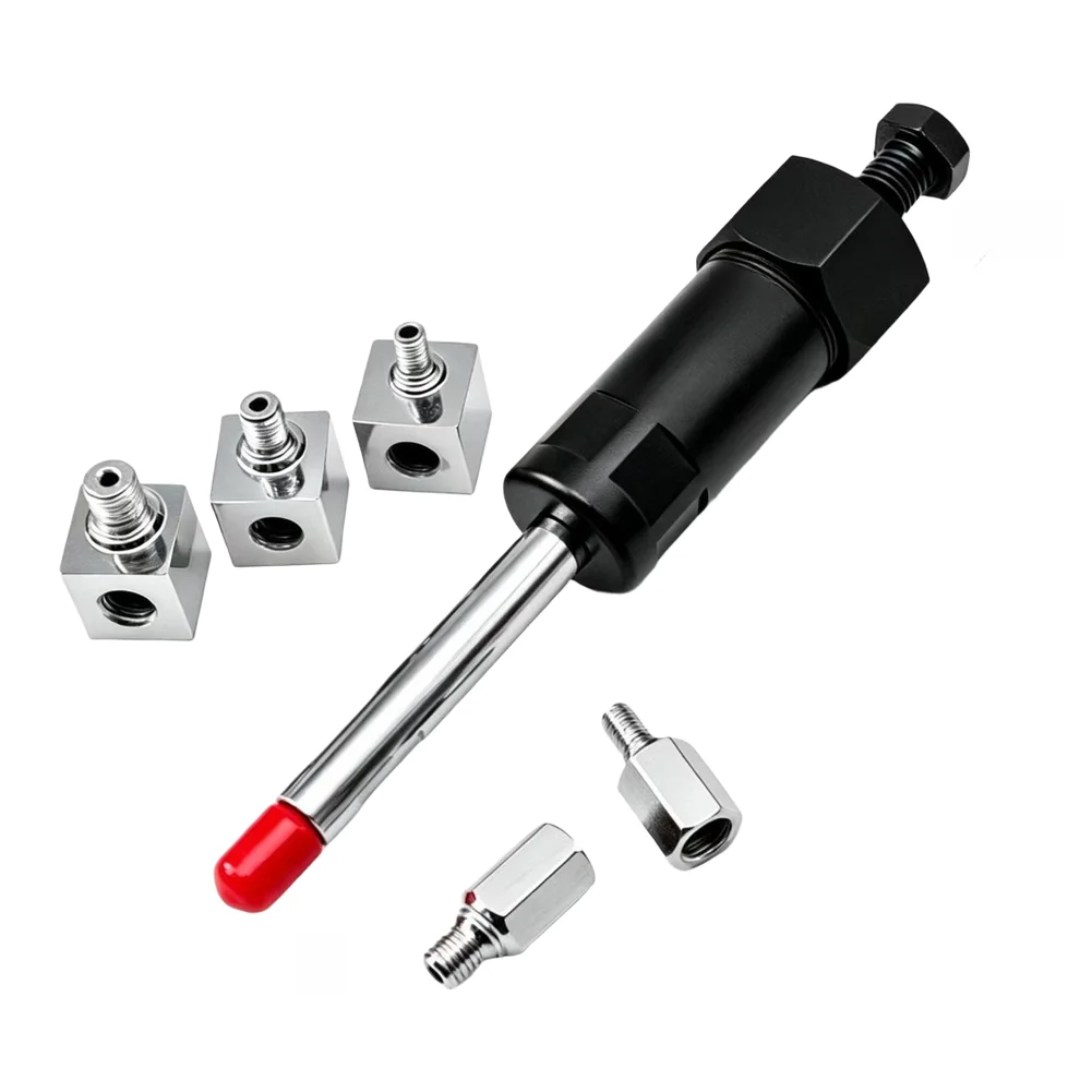 Alloy Steel Grease Fitting Unclogger Kit For M6 M8 For M10 Nozzle Cleaner With Detachable Adapter Heads For Tractor For