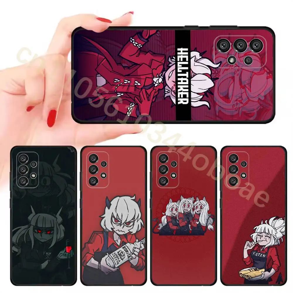 H-Helltaker Game Phone Case for Samsung Galaxy A20,21s,22,31,32,52,71,80,A91,5G Colorful Cover Smartphone Pretty