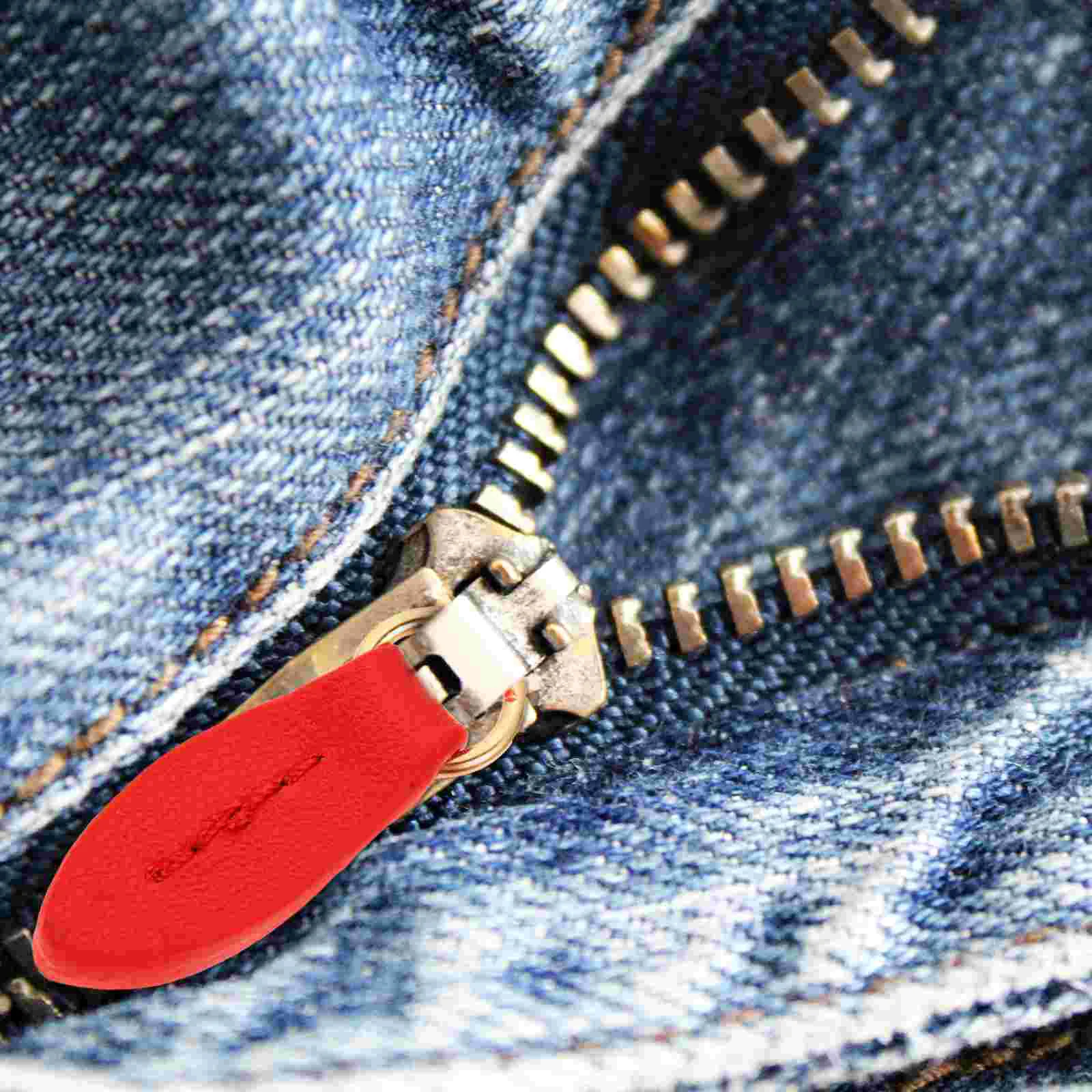 5 Pcs Zipper Pull Replacements Puller Bag Tags for Luggage Head Slides Repair Kit