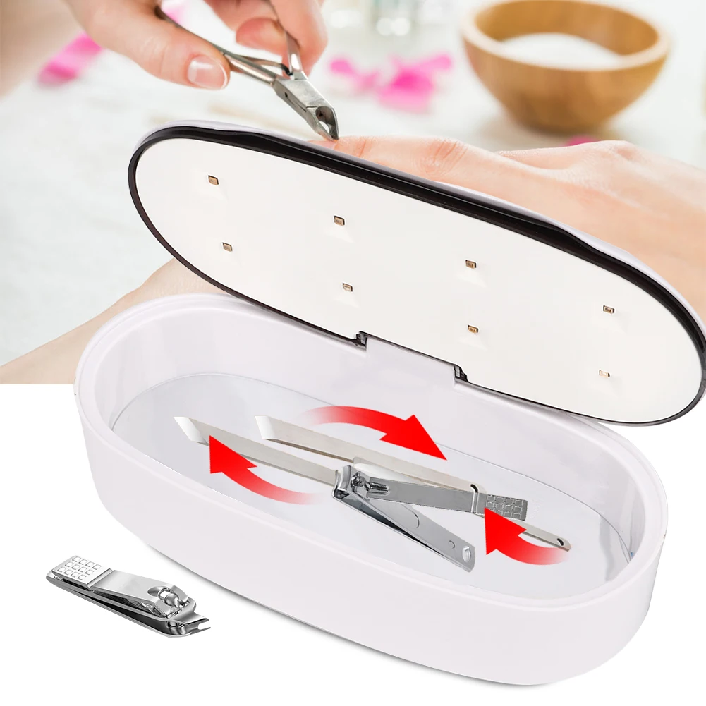 Manicure UV Tool USB UV Case Jewelry Cleaner 60S/90S Ultraviolet LED Box for Nail Art Tool for Comestic Beauty Salon UV Box