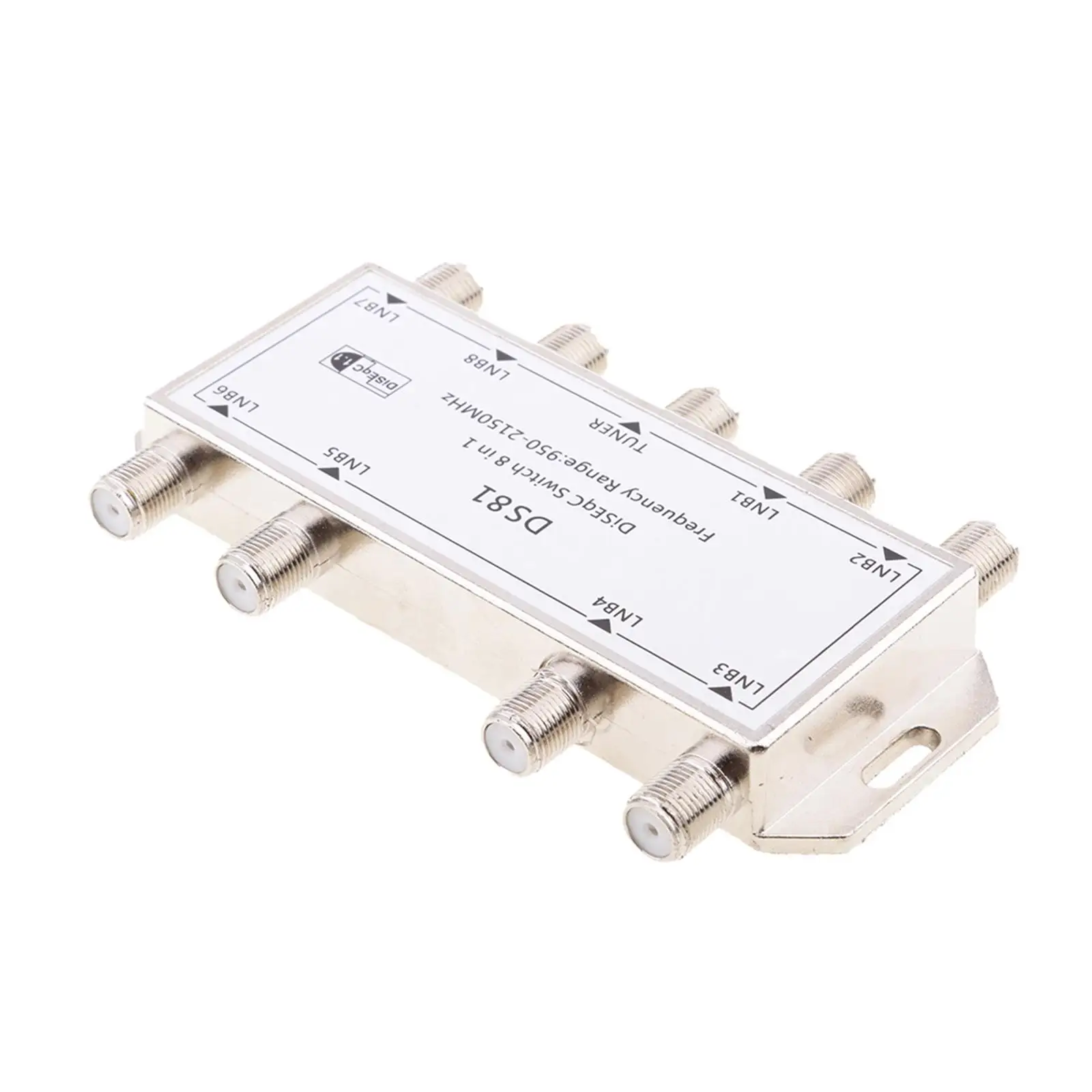 متعدد LNB LNBF FTA Switch ، 8X1 DiSEQC قابل لراسل 8 في 1