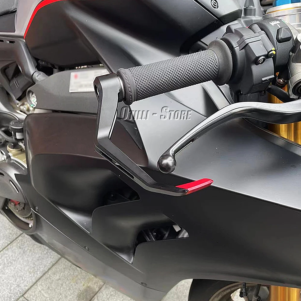 Motorcycle CNC Brake Clutch Levers Guard Protector For DUCATI PANIGALE V4 S SP Panigale V4SP Panigale V4S Handle Bar Grips Guard
