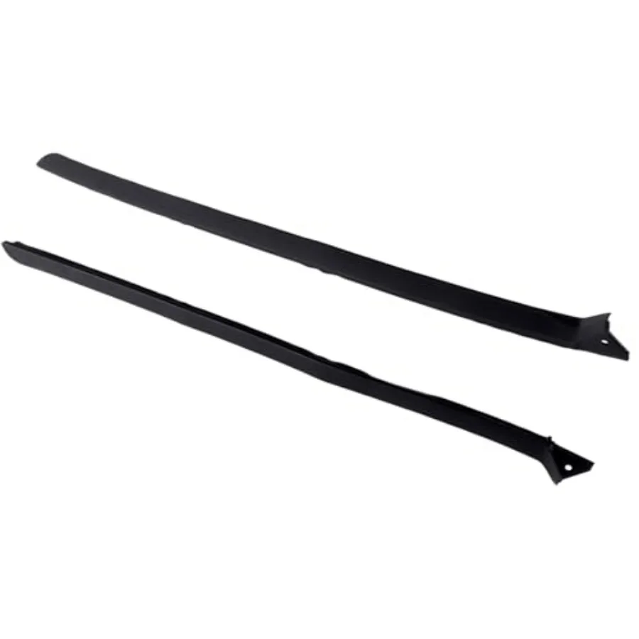 

Windshield A Pillar Molding Trim Panel Replacement for 2005-2010 Chrysler 300 Dodge Charger Magnum Black Plastic Durable and Ea