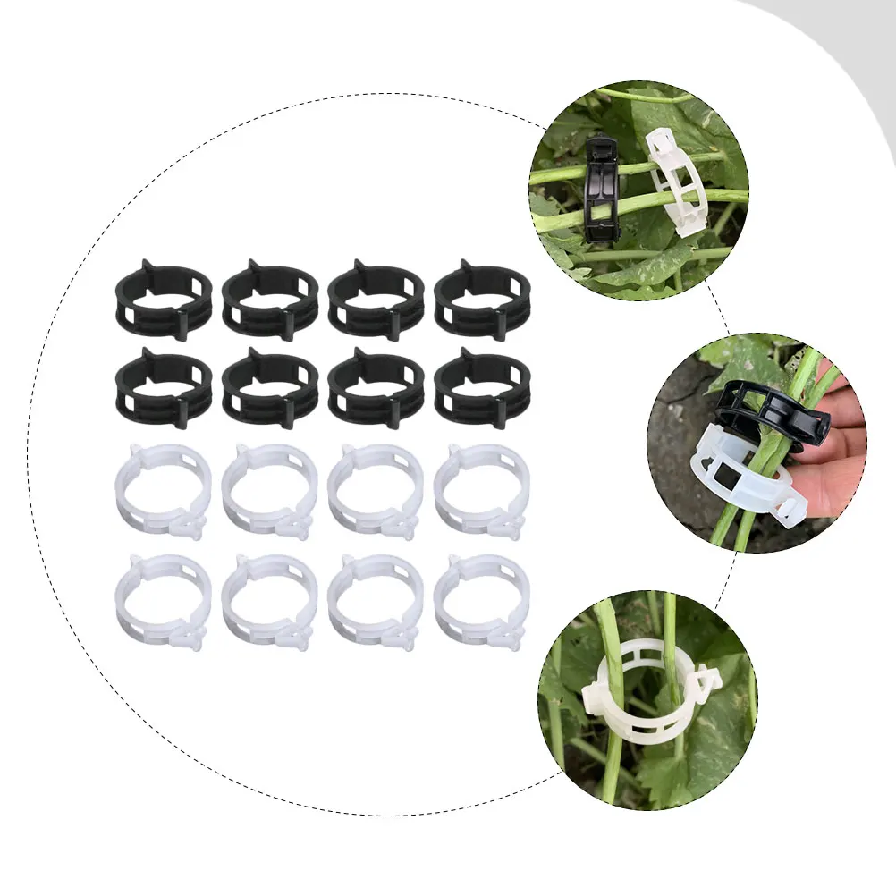 

Garden Flower Vegetables Clip Plant Clips Floral Tomato Fixing Retainer Plastic
