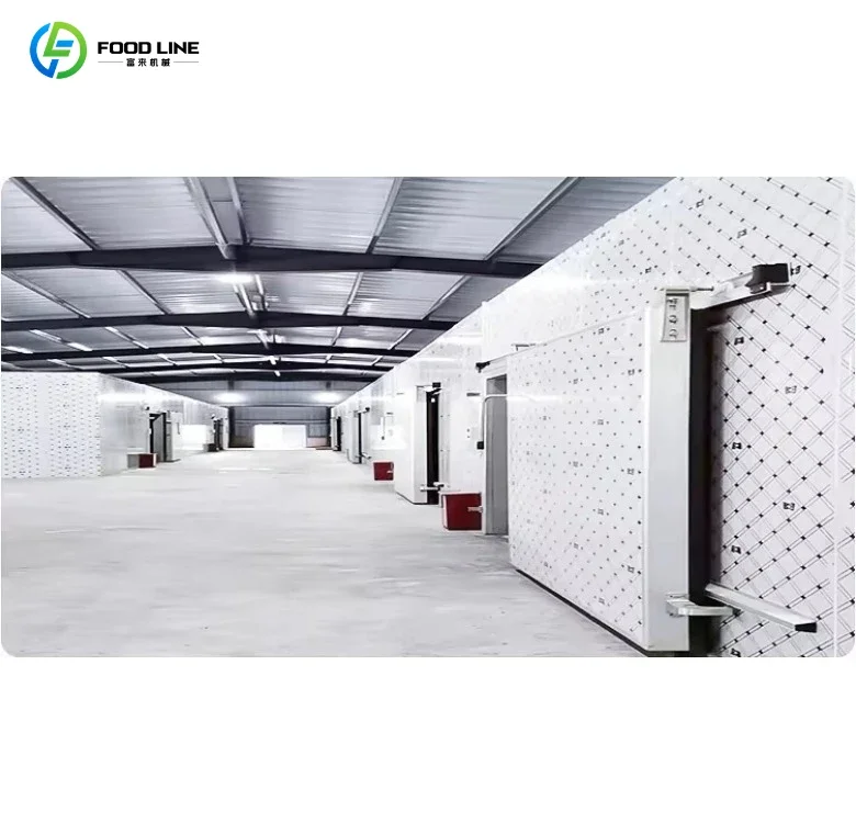 New conditions forcompressor 100mm panel thickness Refrigerated storage for fruits and vegetables in restaurant farms Customized