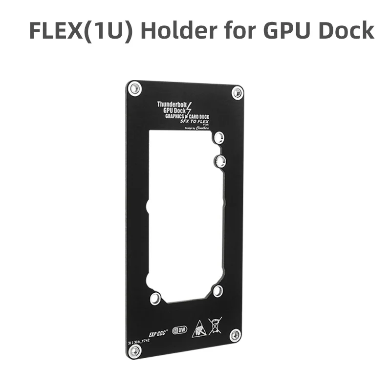 FLEX(1U) to SFX Adapter Holder for TH3P4G3 Thunderbolt-compatible GPU Dock Case Accessorry