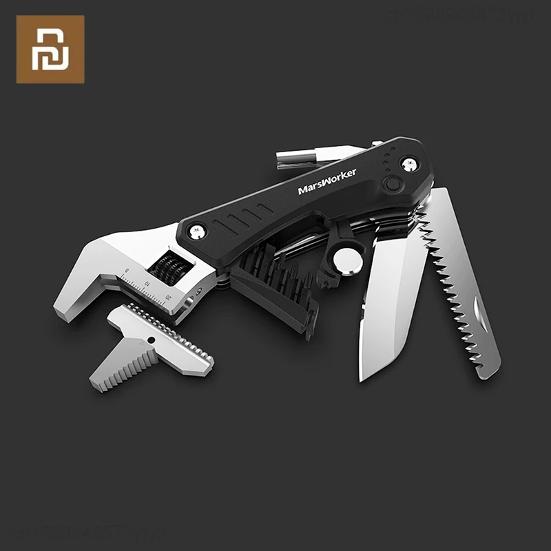 

Youpin MarsWorker Multifunctional Wrench Knife Tool Pliers Folding Knife Combination Pliers Stainless Steel Outdoor Screwdriver