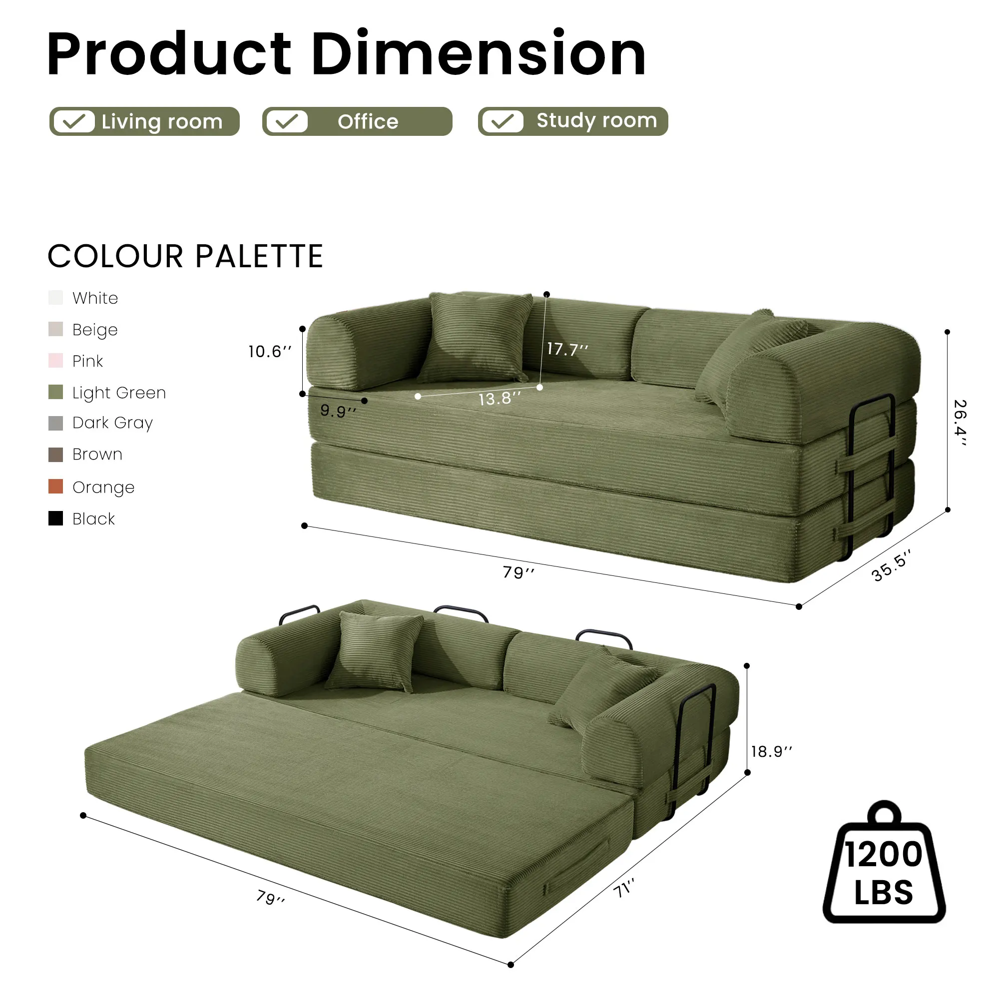 Thumbnail 2 - #37 Best Rated Modular Sectional Sofas to Buy in 2026