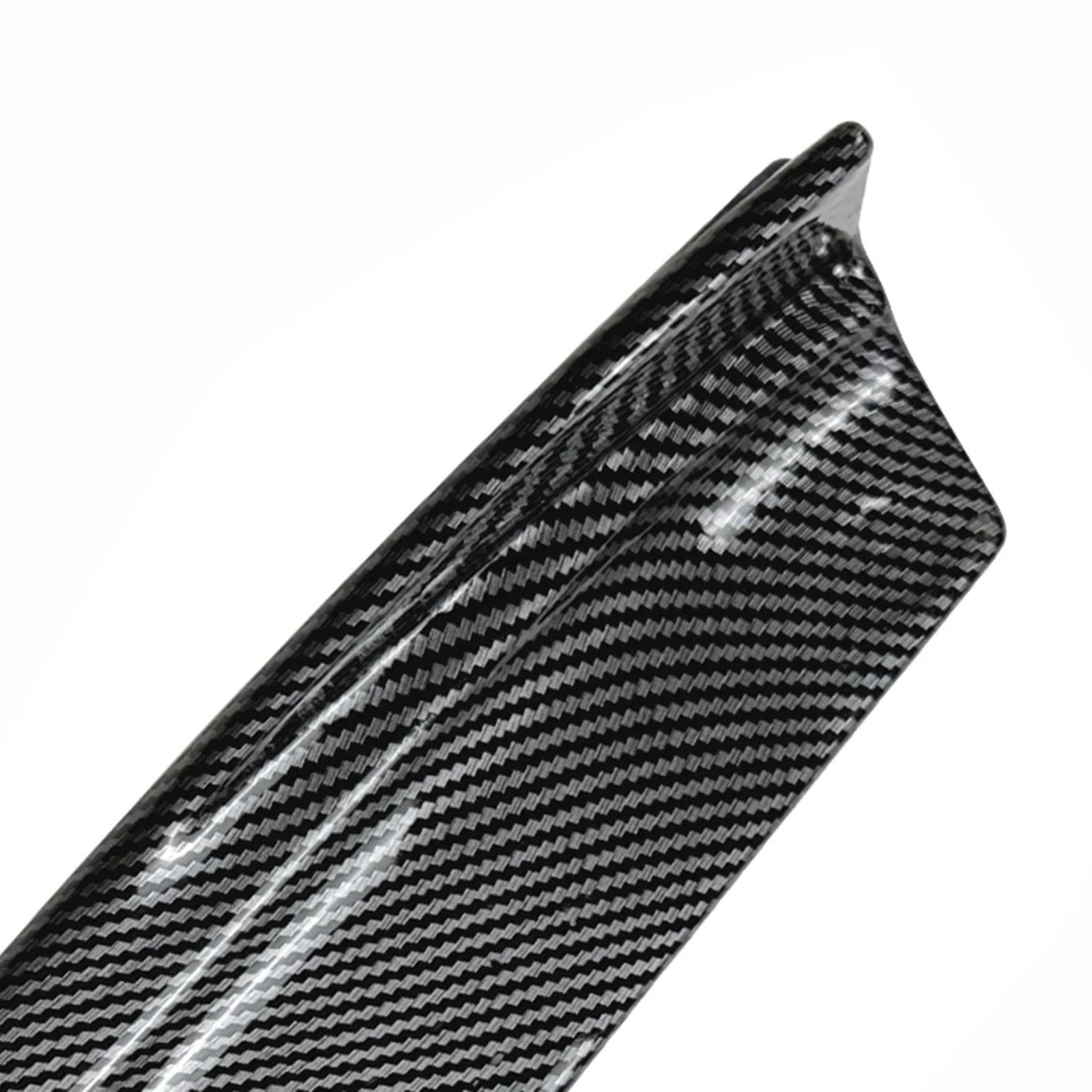 

Rear Diffuser Bumper Side Spoiler Cover Carbon Fiber Look/Gloss Black Splitter Guard Lip For Audi A5 F5 Sline S-line 2 & 4 Door