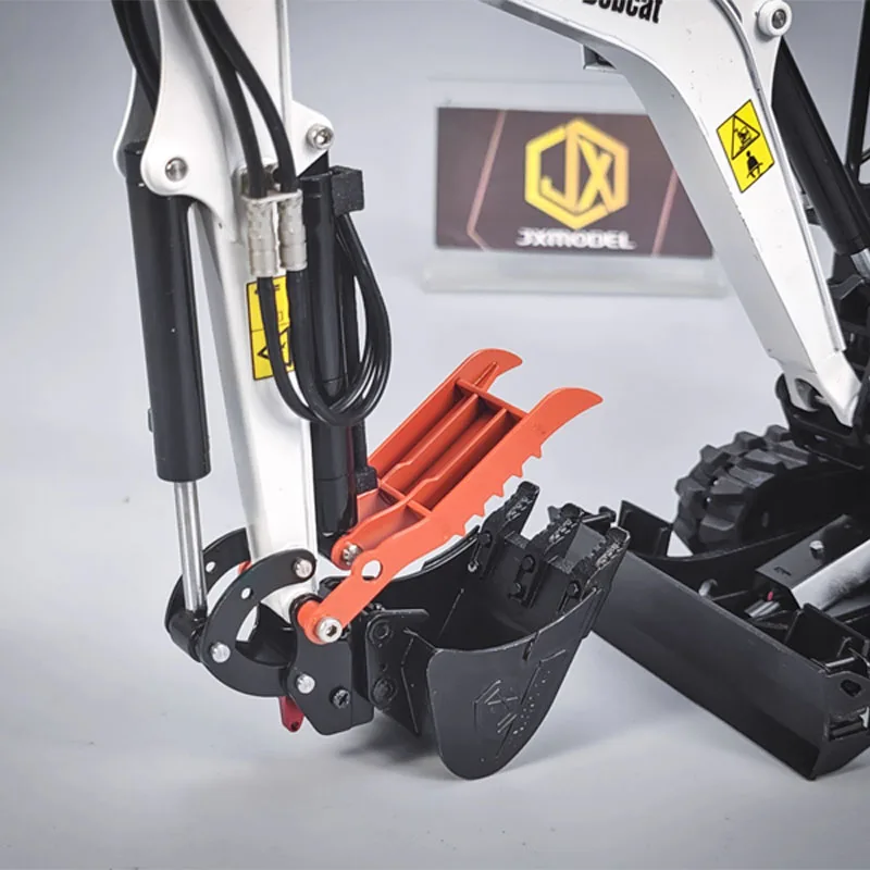 

NEW JX-E20 Upgrade Accessories-JXmodel Micro Excavator Quick Release Electric Grip Ditch Cleaning Bucket Rammer