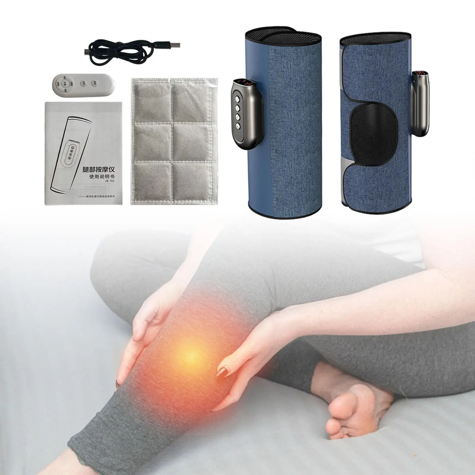 

Leg Calf Massager Foot and Leg Foot and Calf Massage for Home Women Office