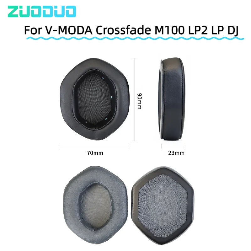 

Replacement Ear pads for V-Moda Crossfade 2 Wireless M-100 LP2Headphones Memory Foam Ear Cushions High Quality Earpads headset