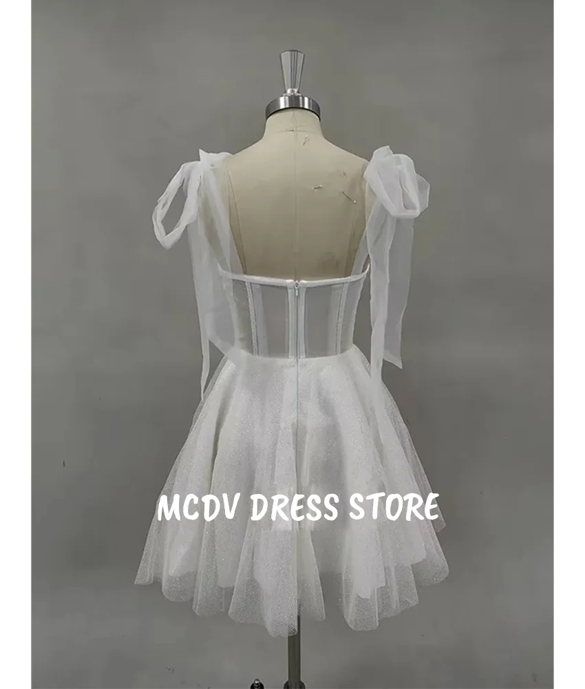 Maßgeschneiderte sexy Organza-A-Linie-Spaghettiträger, Kristall, Hochzeit, Party, hochwertig, herzförmig, ärmellos