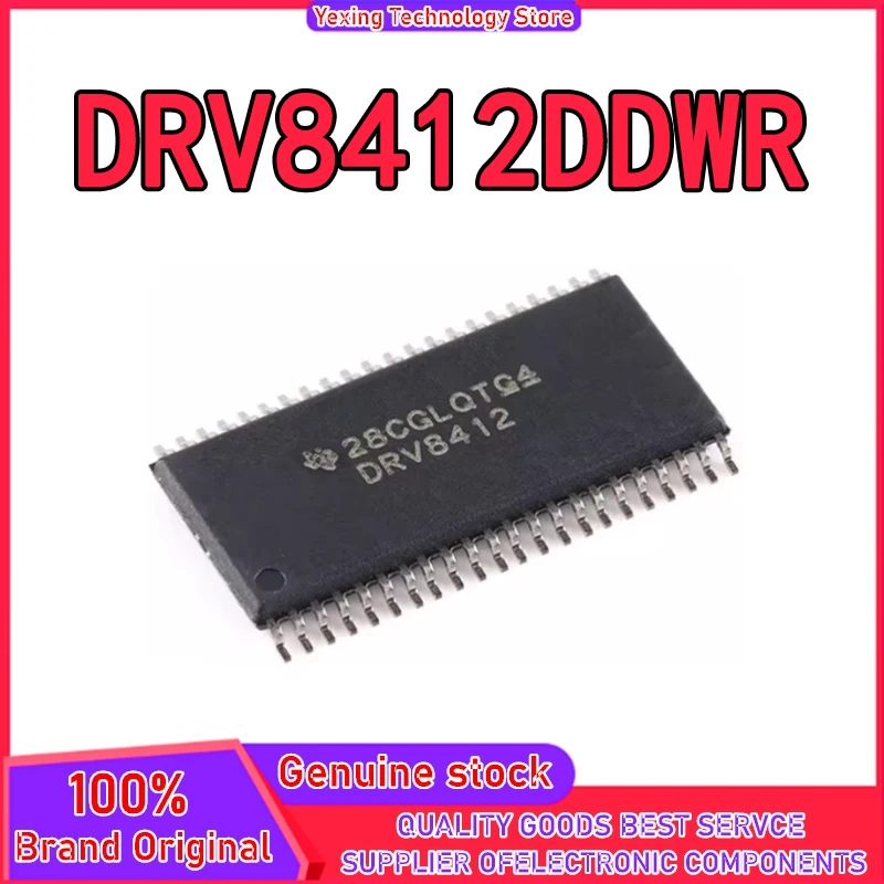 

DRV8412 DRV8412DDWR HTSSOP-44 IC chipset New in stock