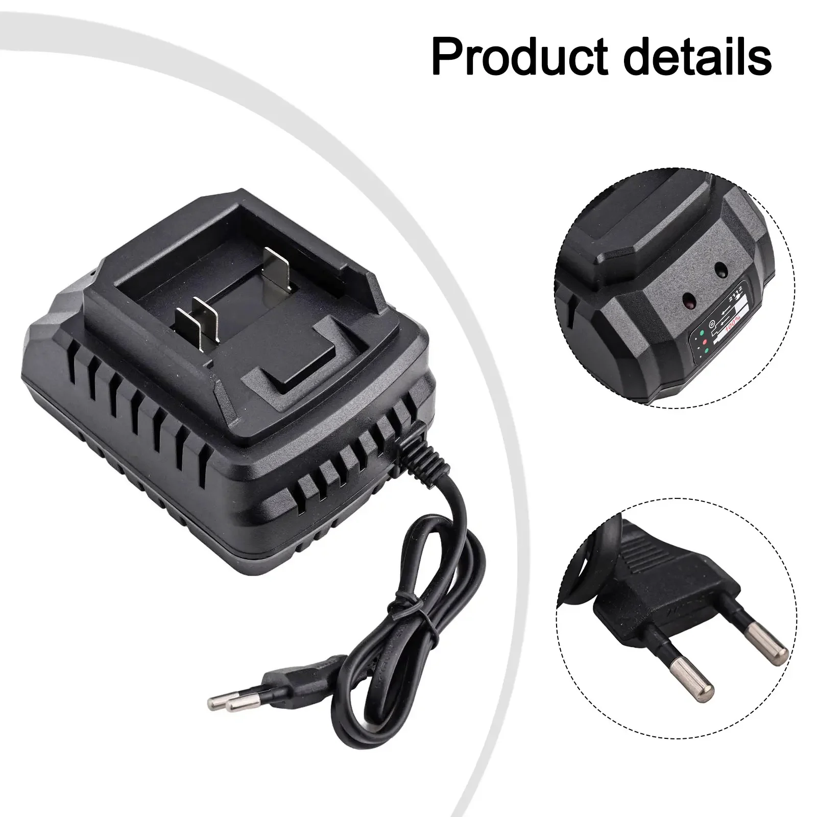 Battery Charger Replacement For 21v Charger Type Lithium Batteries Electric Drill Grinder Power Tool Accessories