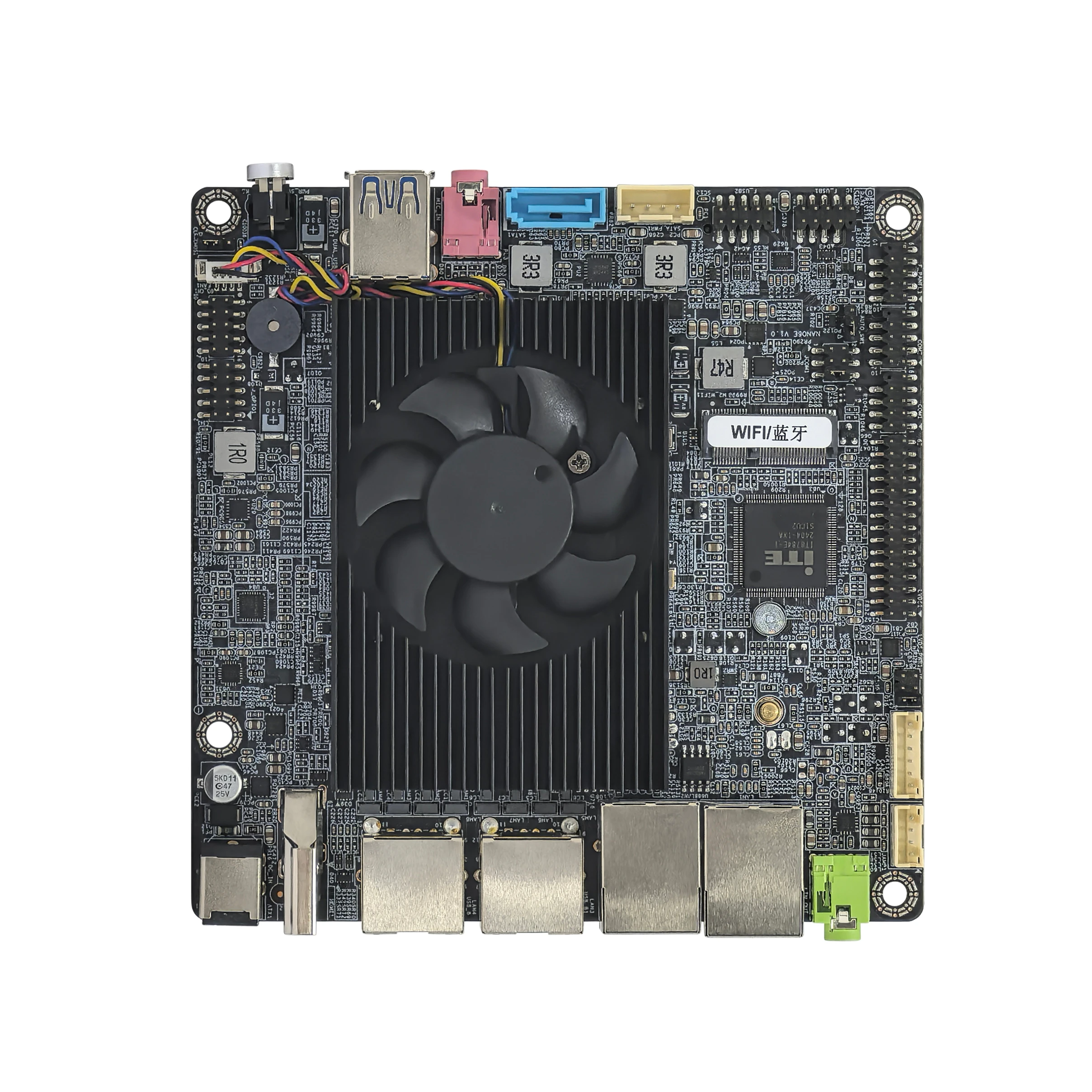 Elsky ODM NANO Computer Motherboard with Processor J6412 Low Power Consumption Motherboard with 2/3/4 2.5 GbE LAN