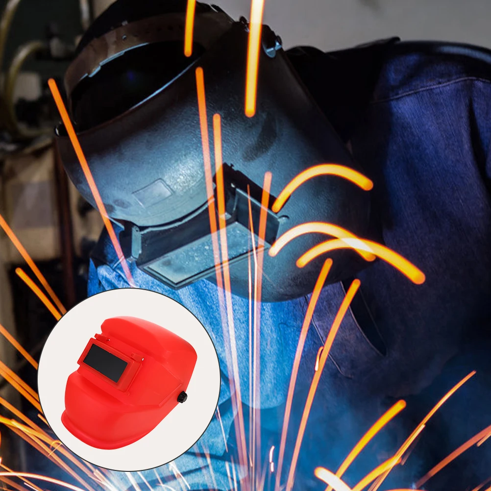 

2Pcs Plastic Welding Hood Heavy-Duty Protection for Eyes and Face Welding Shield with Comfortable Headgear for Welders