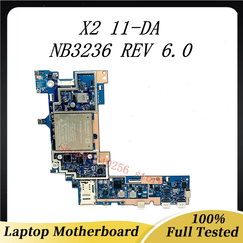 

Free Shipping High Quality Mainboard NB3236 REV 6.0 For HP Chromebook X2 11-DA Tablet Motherboard 100% Fully Tested Working Well