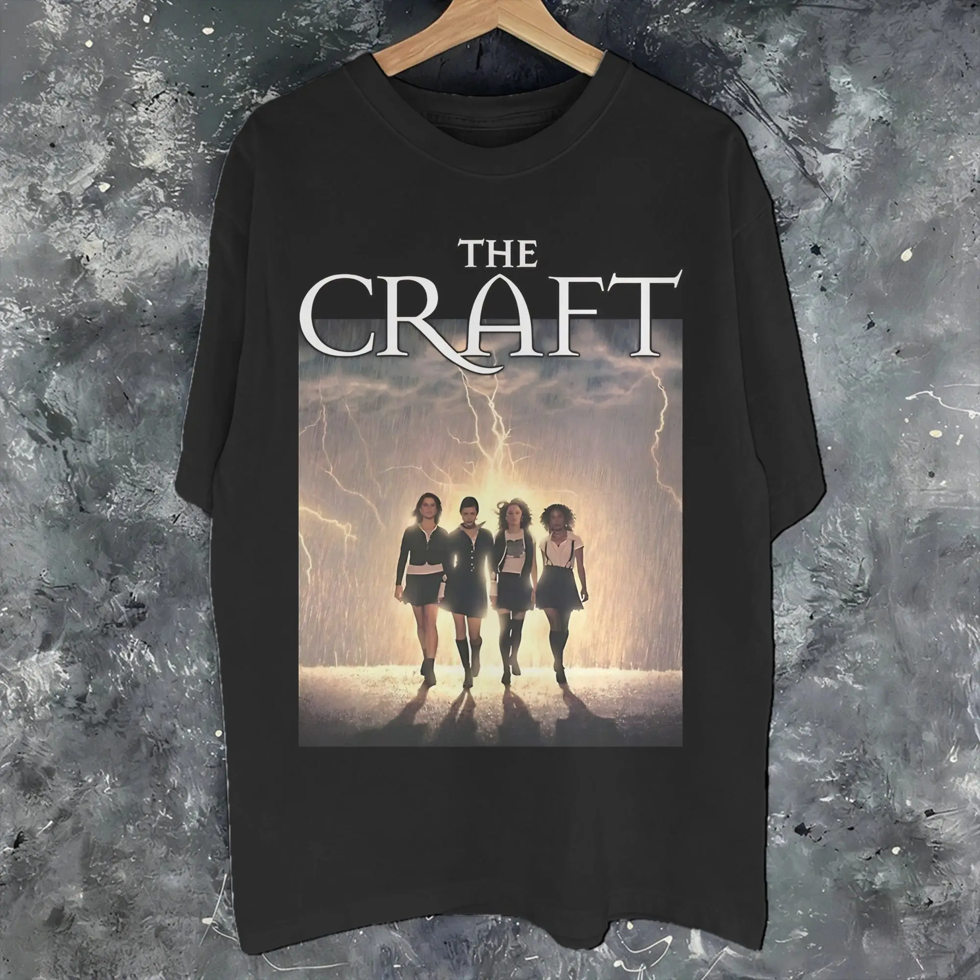 Mens Womens The Craft Girls Light  T Shirt Pure Cotton Print T-Shirt  Top Clothing