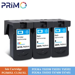 560XL 561XL for Canon PG-560 CL-561 XL Ink Cartridge Compatible for Canon Pixma TS5350 TS7450 TS5351 TS5352 TS5353 TS7451