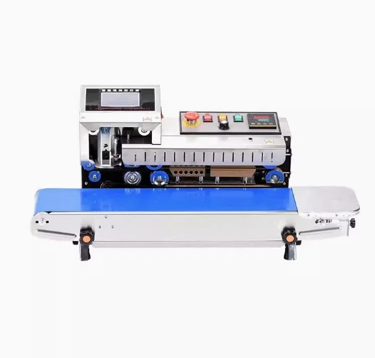 FR-1600 Wholesale Automatic Vertical Band Sealer Food Packaging Pouch Bag Heat Sealing Machine With Head Adjustable