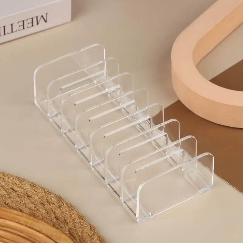 1Pcs Up To 14 Standard CD Cases Media Shelf Storage Solution CD Display Rack Clear Acrylic CD Holder Organizer view 3