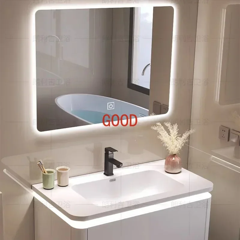 Luxury Mirror Drawer Toilet Bathroom Cabinets Wall Narrow Bathroom Cabinets Make Up Organizer Gabinete Room Furniture