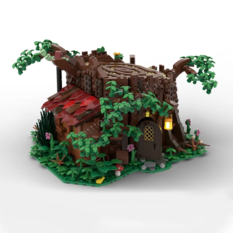 1220 pièces MOC fée médiévale Cottage modèle modulaire blocs de construction ensemble de bricolage éducation assemblage briques jouets enfants cadeaux de noël