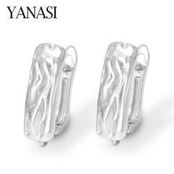 1 Pair French Simple Style Earring Hooks 18K Gold/ Rhodium Plated Accessories For Jewelry Making Materials Wholesale