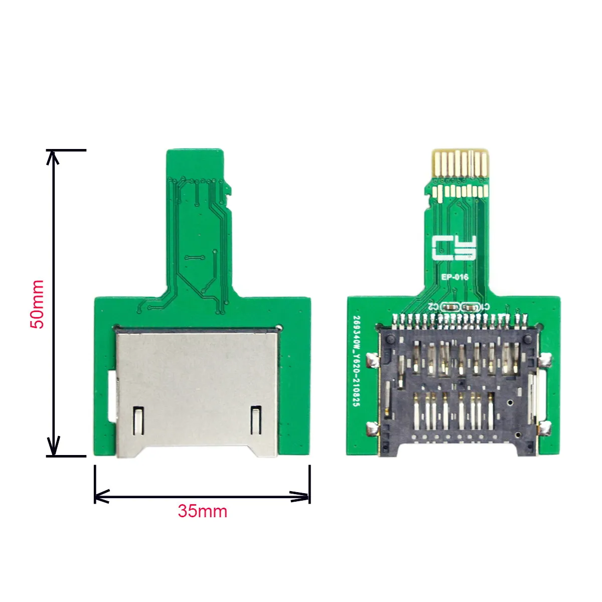 CY Card Female Male Extender to SD TF Micro SD Extension UHS-III UHS-3 UHS-2