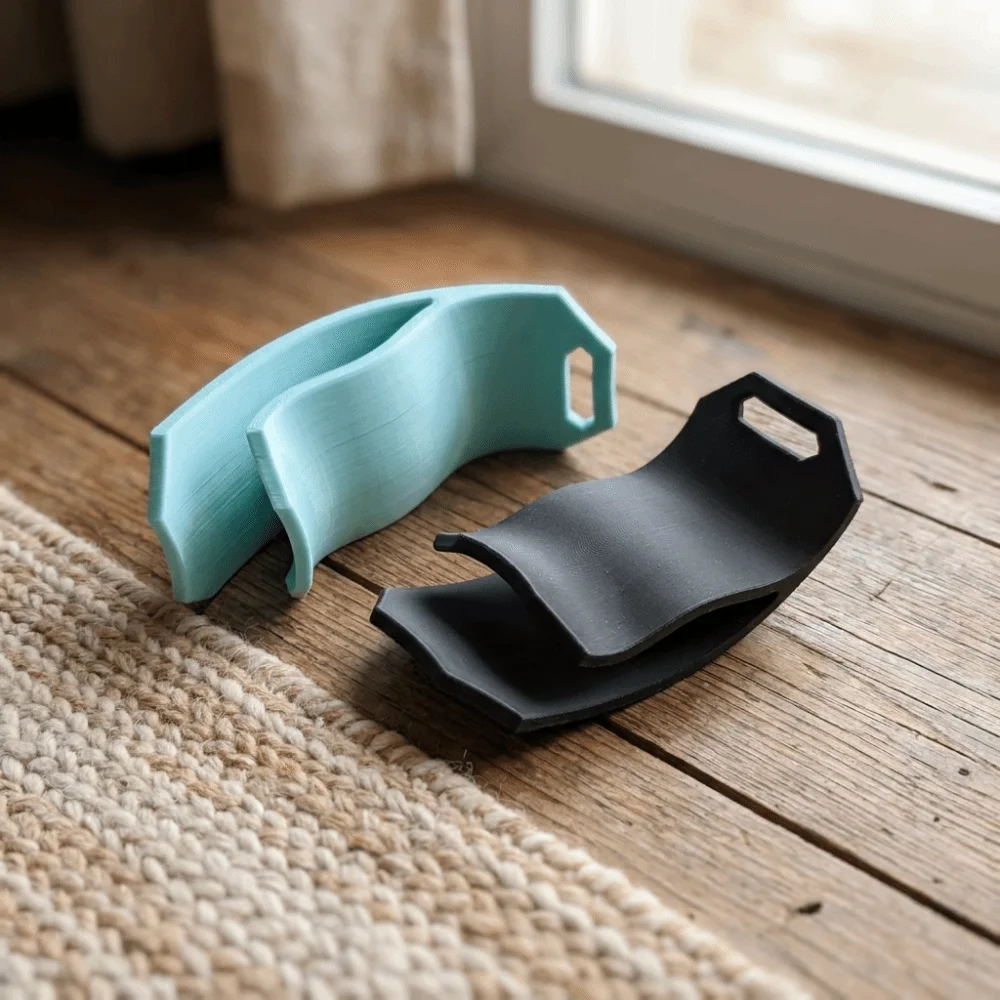 2 PCS Convenient Shoe Putting On Aid PLA 3D Printed Easy On Shoe Horn Space Saving Lightweight Shoe Wearing Aid While Traveling