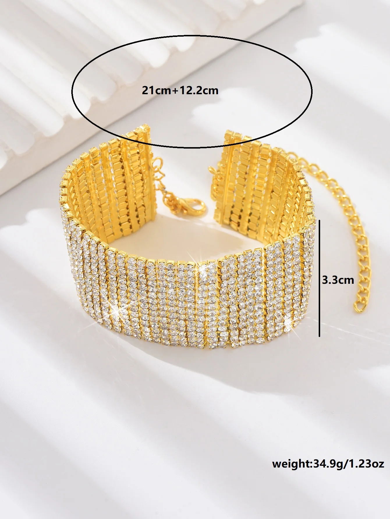 1 Women\'s European and American trendy multi row rhinestone ankle chain outdoor tourism beach banquet party holiday gift