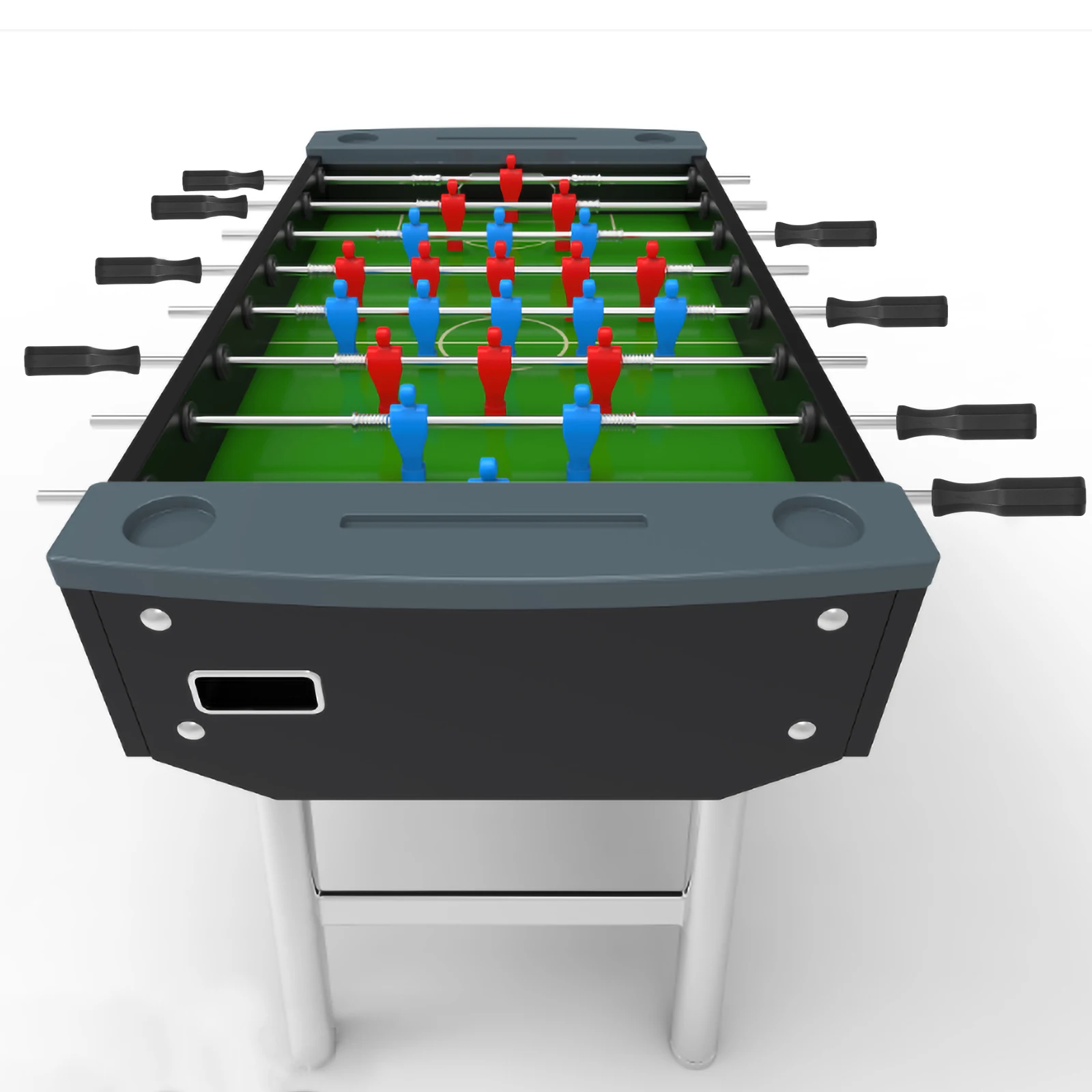 10 pçs máquina de pebolim alças compacto aperto ergonômico plástico durável fácil limpo acessório do jogo alça de pebolim