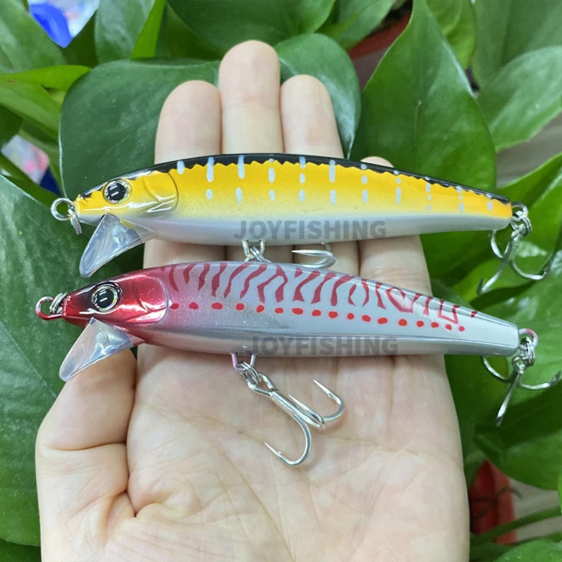 

20Pcs 105mm 47g Heavy Minnow Sinking Fishing Lure Trolling Diving Lure Seawater Bass Artificial Bait Minnow Lure 9121