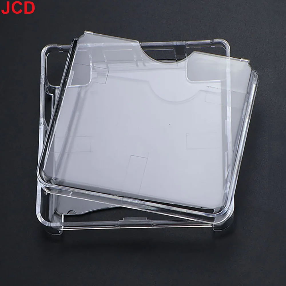JCD For Gameboy Advance GBA SP Game Console Clear Crystal Cover Case Protective Shell Housing And Screen Protector Film