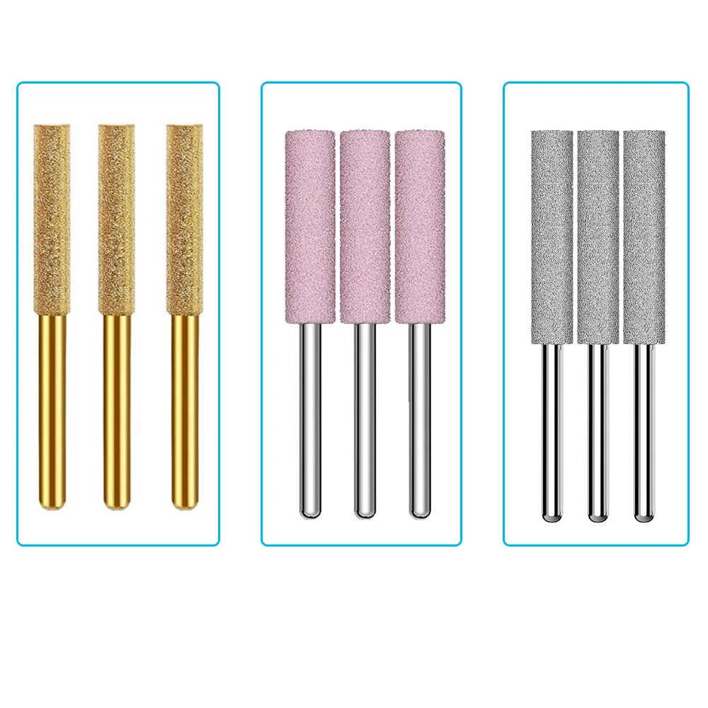 

4.0/4.8/5.5mm small grinding head chain saw grinding diamond grinding head for grinding chain saw machine