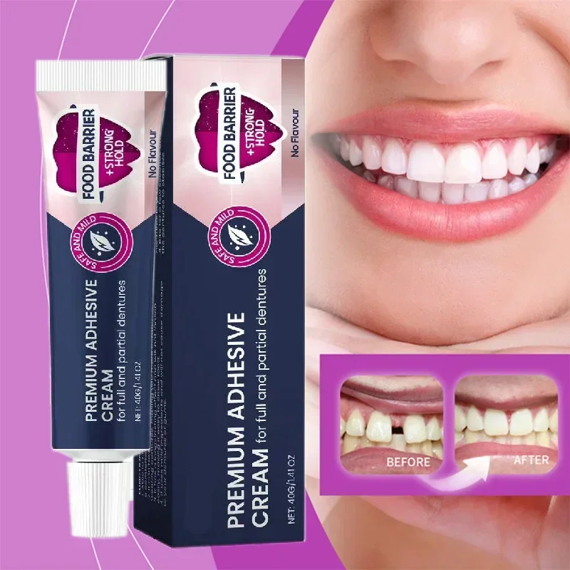 Denture Fixing Adhesive Improve The Comfort Of Denture Wear Prevent Denture Loosen Thermoplastic Adhesive Falseteeth Solid Glue